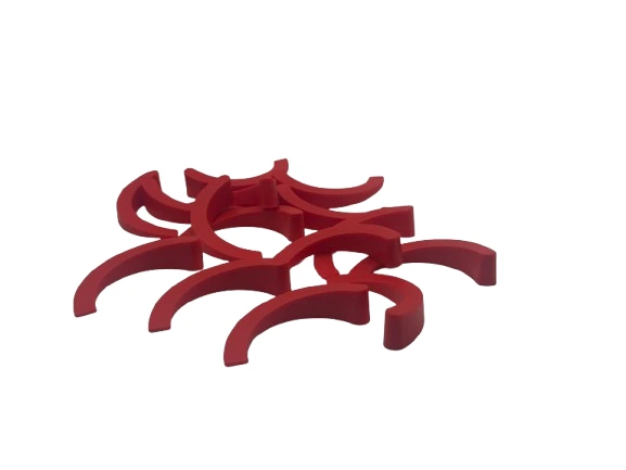Fliesen Sichelkeile rot 1-13 mm für präzise Fugen